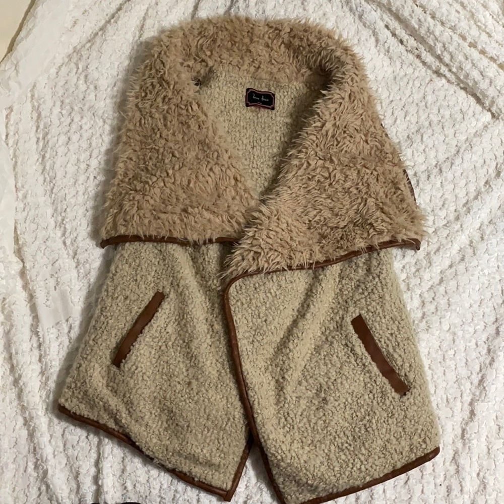 Faux Shearling Vest